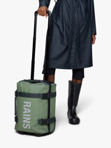 Handbagage Travel Rains Groen travel 14790-vue-porte
